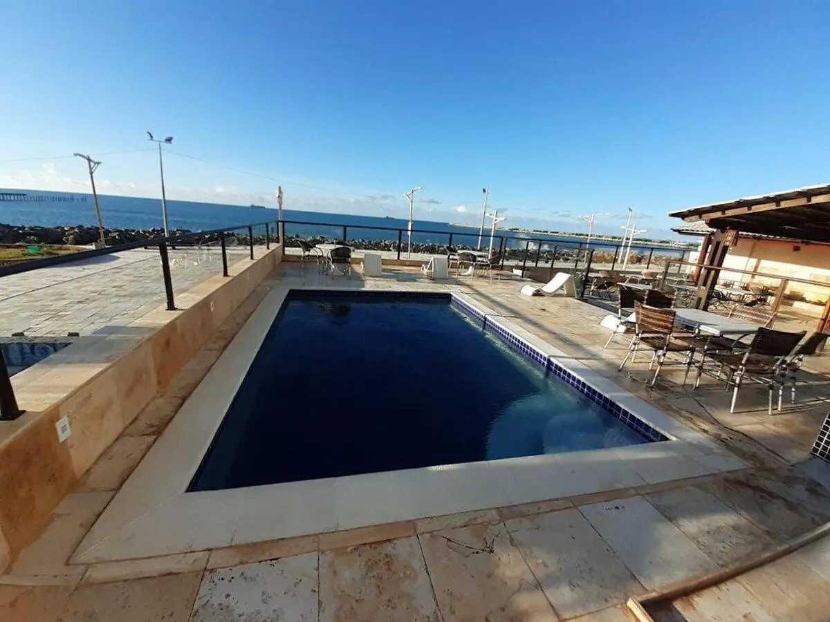 605 Flat Mobiliado Com Vista Lateral Mar Na Praia De Iracema Com Ventilador Fortaleza  Apartment Fortaleza (Ceara)
